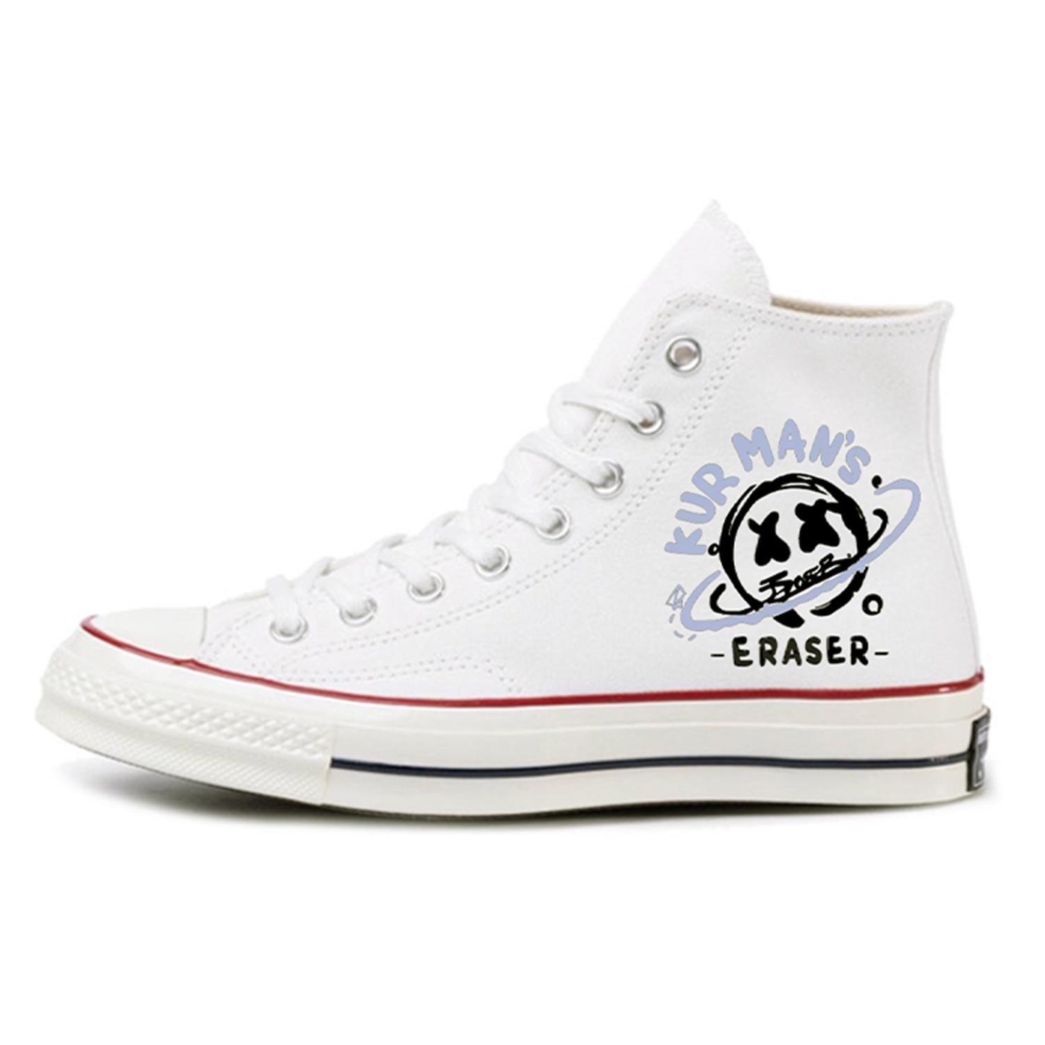

Converse 1970-х Chuck Taylor Високі Канвасові Кросівки Унісекс Сині Білі 162056C(Команда131-) 40
