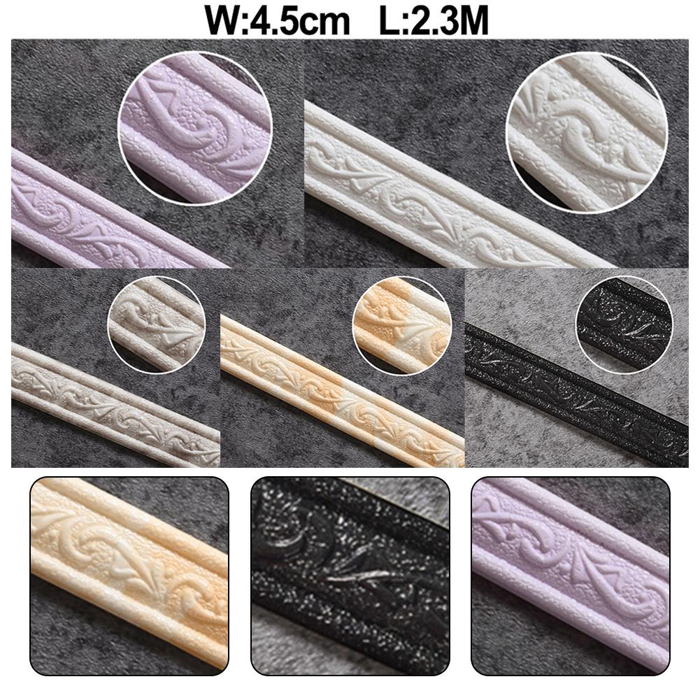Wall Sticker Wall Trim Line 1pcs Waterproof 3D Art