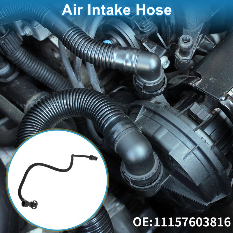 X Autohaux Engine Air Intake Hose for BMW 228i 228iX F23 2015-2016 No.11157603816 Rubber