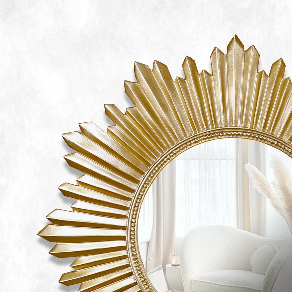 Armanda Wall Mirror In Gold Color