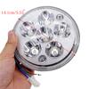 Motorcycle 5'' Super Bright LED Round Head Light Headlight Spotlights Fog Lamp For SUZUKI GN125 HJ-125 Moto Auxiliary Lightings