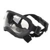 Dog Sunglasses Windproof TPU Elastic Frame Anti UV Dog Protective Glasses for Pets Transparent Lens