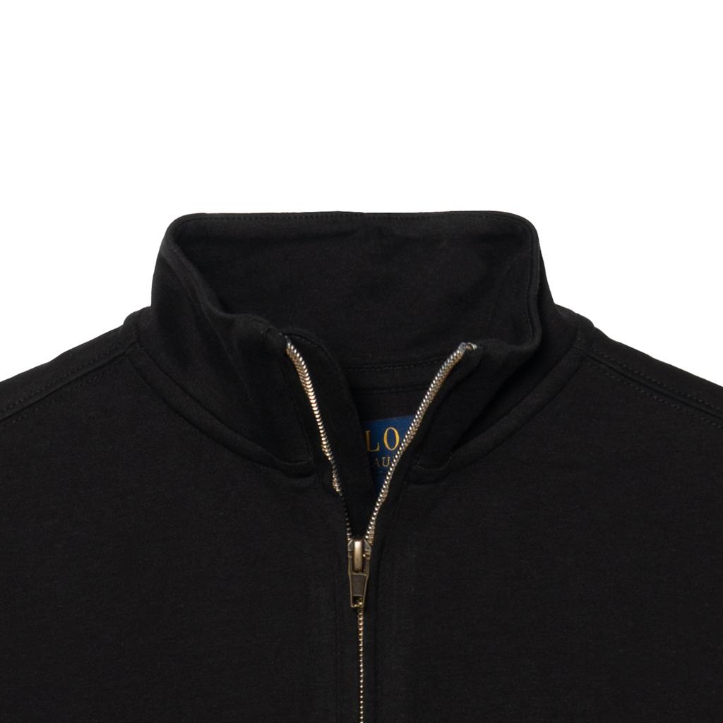 Polo Ralph Lauren Sweater Logo Pony Embroidery Print Zip Pullover Long Sleeve Kids sweater Black 323952436-008