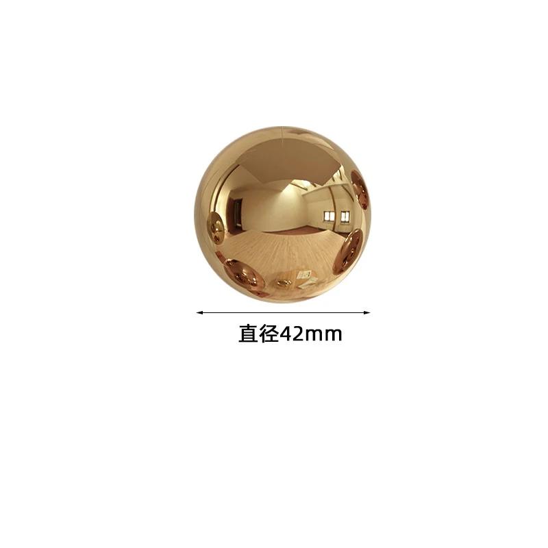 Titanium Ball Pendant Hollow Ball Metal Ball Window Ceiling Decoration Shopping Mall Modern Living Room Decoration Accessories