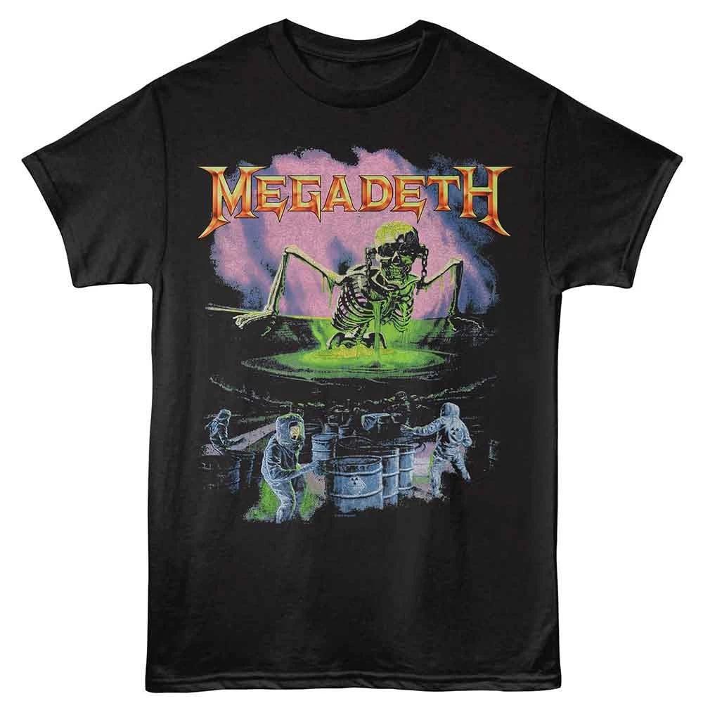 Megadeth - No More Mr Nice Guy - Black Adult Unisex Short Sleeve T-Shirt S
