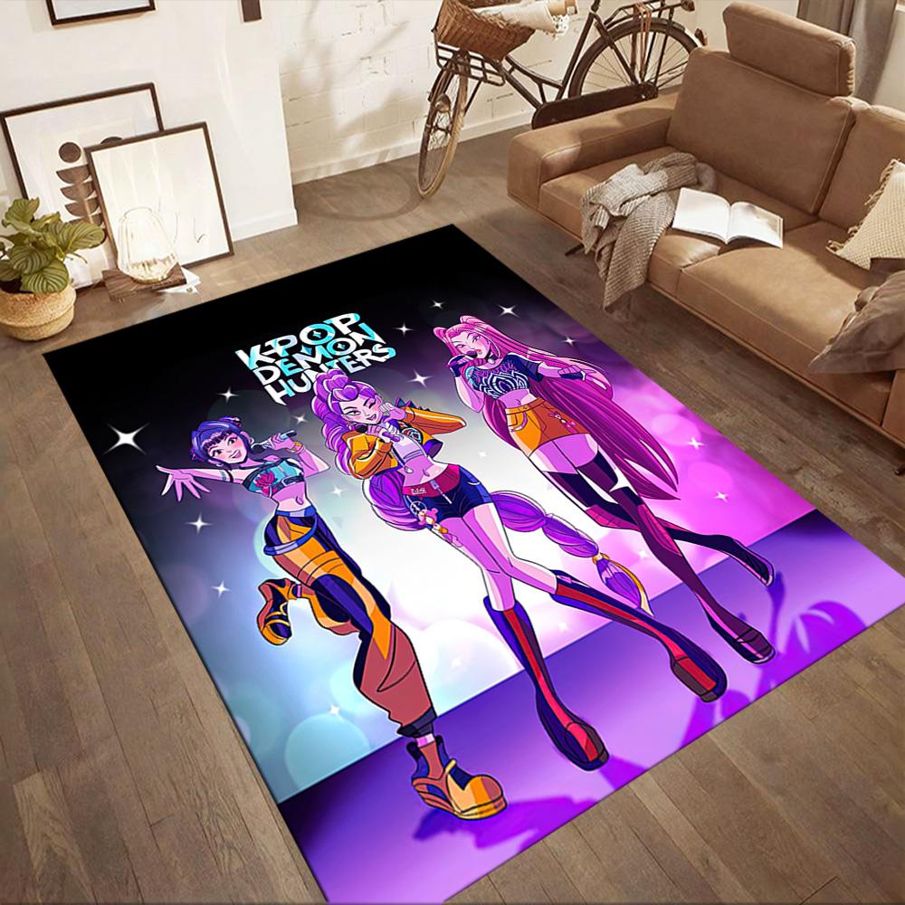 Galactic Huntress Trio Square rugs are a great choice for living rooms, bedrooms, home décor, and as gifts.