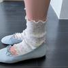 Summer Thin Socks for Women, Sweet and Cut-out Foot Socks, Pile Leg Socks, Slimming Socks