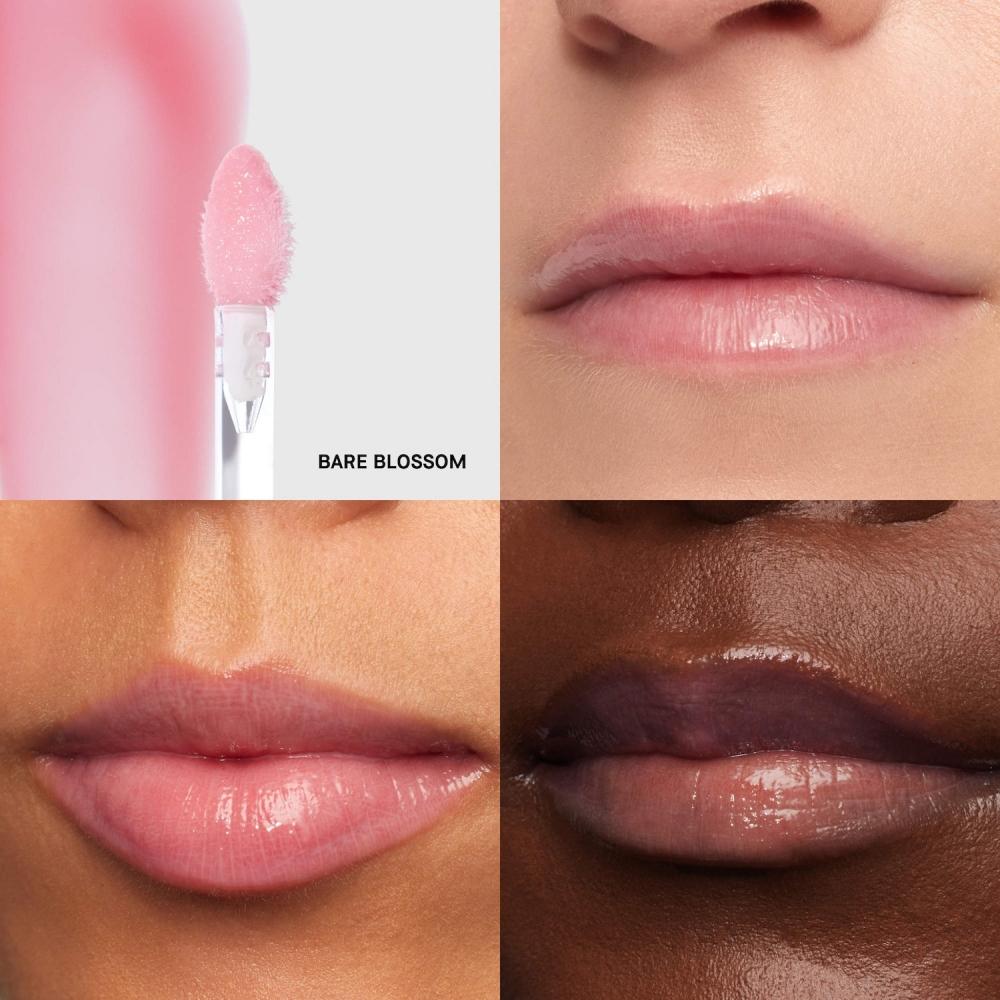 Bobbi Brown Extra Plump Hydrating Lip Oil 0.2 Oz Bare Blossom Vibrant Blue Toned Baby Pink