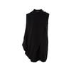 Acetate Blend Sleeveless H-Line Dress