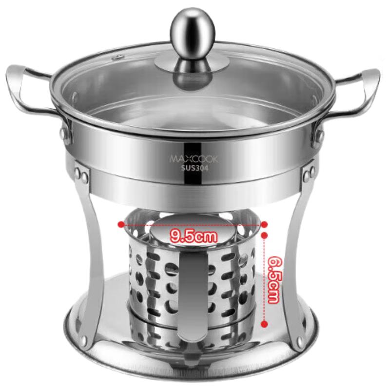MAXCOOK 304 Stainless Steel Hot Pot