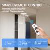 Motion Sensor Ceiling Light USB Type-C Rechargeable Magnetic Lamp Wireless Wall Lamp Remote LED Night Light For Kitchen Coatroom