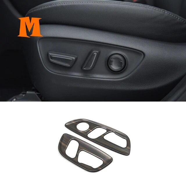 Dřevodekor Pro Toyota Highlander -22 Interiérové Doplňky Auto Loketní Opěrka Spínač Zvedání Skel Okna Dekorativní Samolepka Kryt