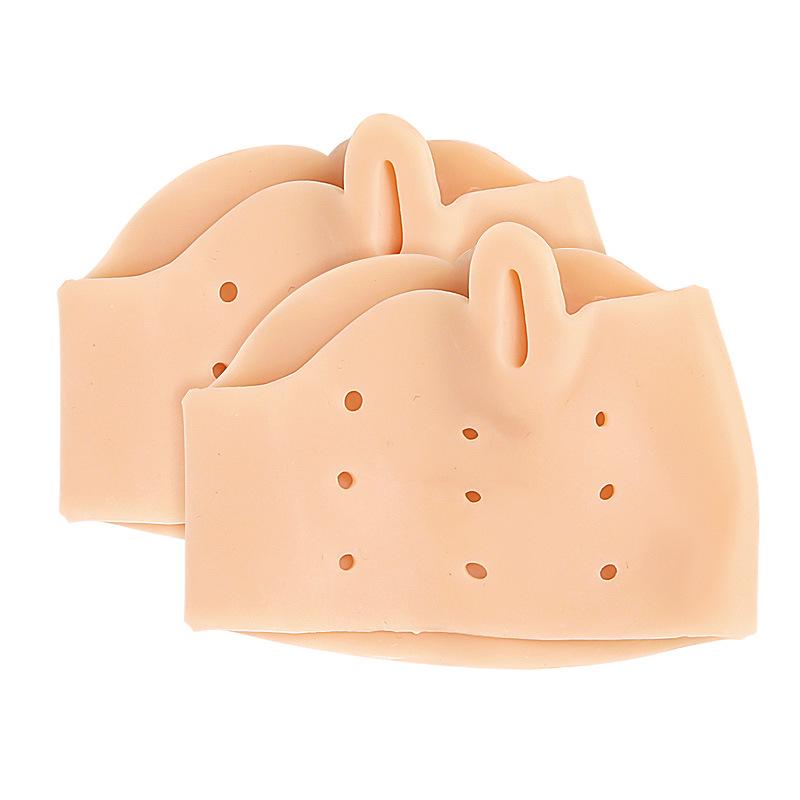 Left & Right Toe Gel Separator with SEBS Bunion Protector for Big Toe Hallux Valgus One Size