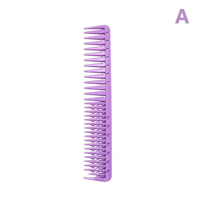 

Профессиональные расчески для волос, парикмахерские щетки для стрижки волос, антистатические, спутывающие, профессиональные парикмахерские инструменты для ухода за волосами фиолетовый