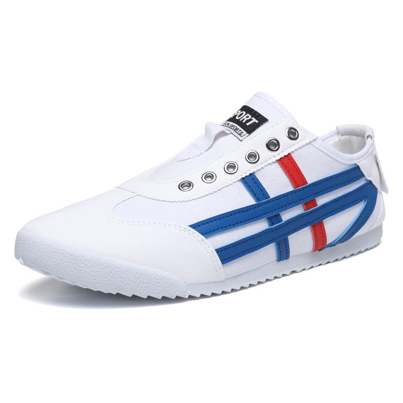 

Little white shoes men s spring new shoes men s trendy shoes sports and leisure board shoes breathable and versatile men s shoes 39 синий