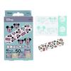 Skater Emergency Bandage M Size Extra 50 Bandages Disney Mickey & Friends Made In Japan QQB50-A