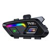 1/2pcs Wireless Dual Core 6.0 Motorcycle Intercom Headset Helmet 500m Distance 1000mAh Interphone Support Music Sharing