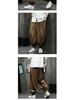 2024 Autumn/Winter Men's Chinese Style Plus Size Corduroy Harem Pants