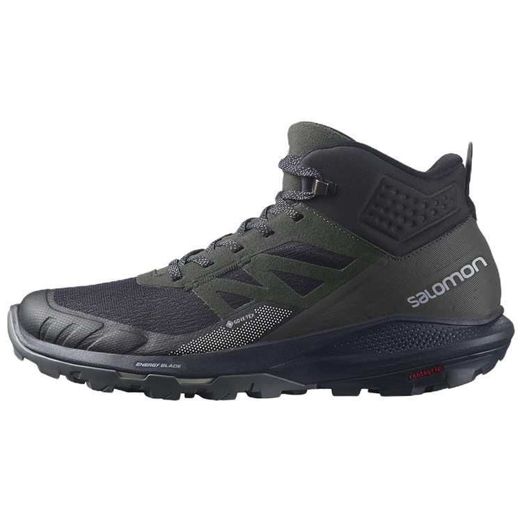 SALOMON Outpulse Mid Gore-Tex Outdoor Functional Shoes Men Shoes Black 415888