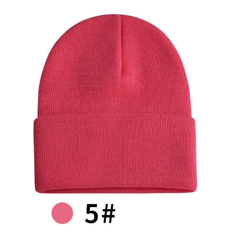 Unisex Winter Running Hat Beanie for Men and Women Breathable Knitted Hat with Digital Printing Warm for Sports