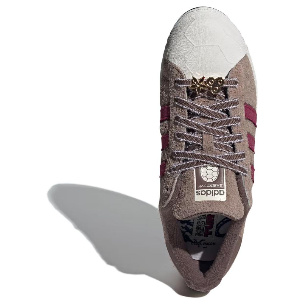 Wojownicze Żółwie Ninja x adidas Superstar Shelltoe Master Splinter Sneakersy Unisex Brązowy Przezroczystobrązowy Fuksjowy-Flash IH4767