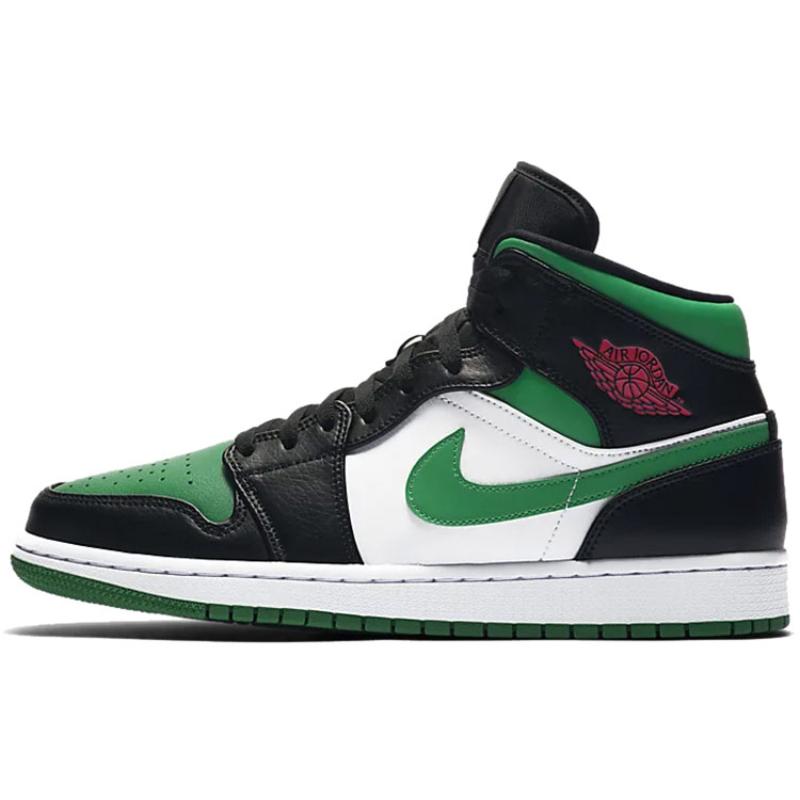 

Jordan 1 Mid Green Toe Jordan 554724-067 43