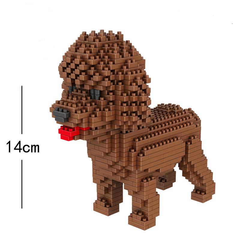 High-Quality Knew High-Quality Built High-Quality Dog Construction Set Compact Size High-Quality Building High-Quality Block Play Sets Collection