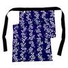 Edoten Etchu Fundoshi Made in Stylish Japanese Tenugui One Size Fits Morning Glory Pattern (Loincloth) Japan, 100% Cotton, Pattern, Men's, All, (Black