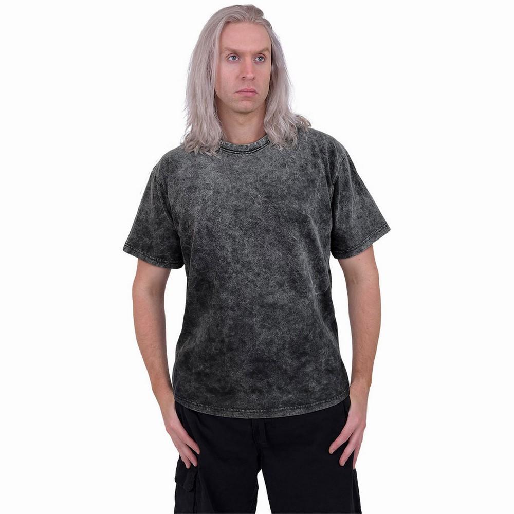 Spiral Direct Unisex Adult Acid Wash T-Shirt