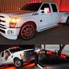 10X 3/4" Side Marker Red Light LED Round Clearance Blinker Signals Decor Lights