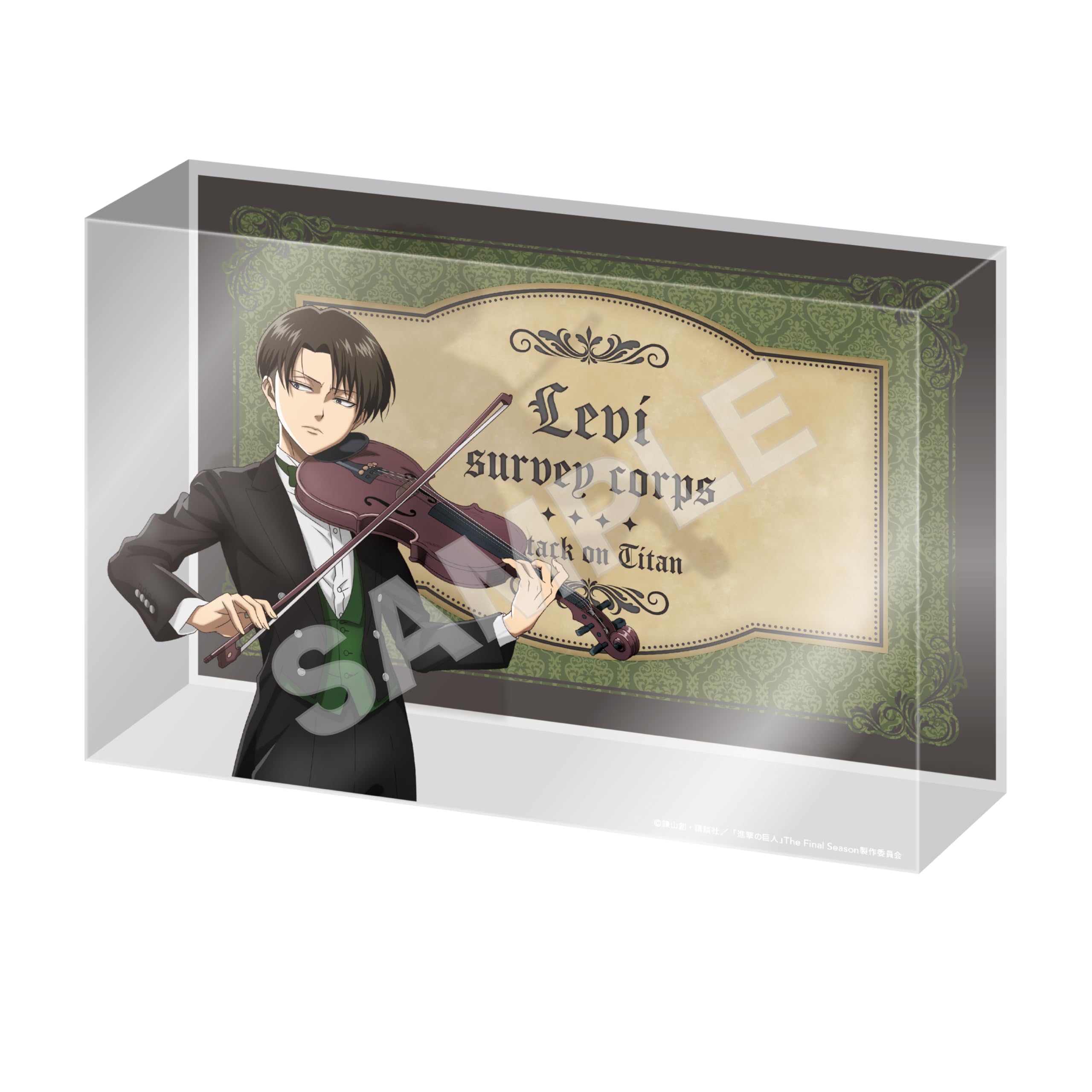 

Attack on Titan 03 Levi Crystal Art Board