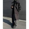 High Street Style Woolen Coat for Men and Women - Loose Mid-Length Korean Over-the-Knee Trench for Autumn/Winter
