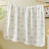 Baby Gauze Bath Towel Neonatal Class A Six-Layer Cartoon Printing Bag Quilt 110 * 110 Water-Absorbing Children'S Blanket