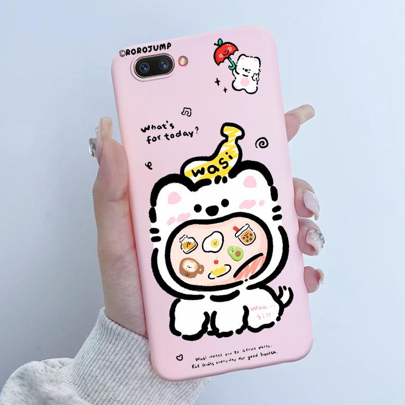 For OPPO A3S Phone Case OPPOA3S Butterfly Flower Girls Design Soft Silicone TPU Back Housing for OPPO A12E A5 AX5 A 3S Covers