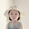 Cartoon Embroidery Baby Sun Hat Kawaii Summer Fisherman Hat  Apparel Accessories
