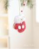 Plush Felt Christmas Ornaments: Gloves, Boots, Shoes, and Charms