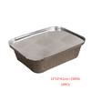 Pack of 10 Aluminum Foil Pans Take-out Containers Large Capacity Food Container Baking Plate Home Tools Single-use Pan