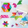 Kids Puzzle Toys Logical Thinking Training Fun Tabletop Games StarMultiple Shapes Colors Advanced Level Gifts for Boys Girls