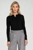 Polo Shirt with Stand-Up Collar - Black 40
