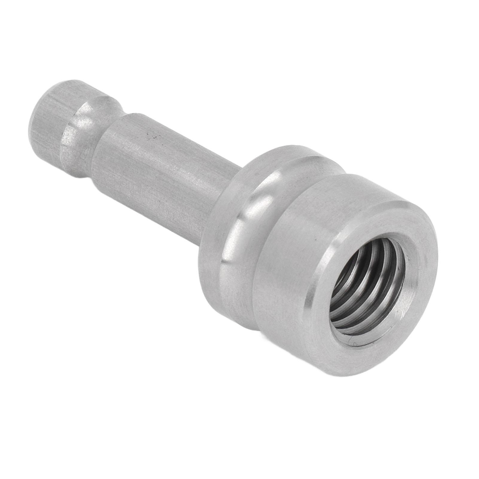 Prism Pole Mount Adapter Stainless Steel Female Thread 5/8in‑11 Total Station Prism Adapter Stainless steel