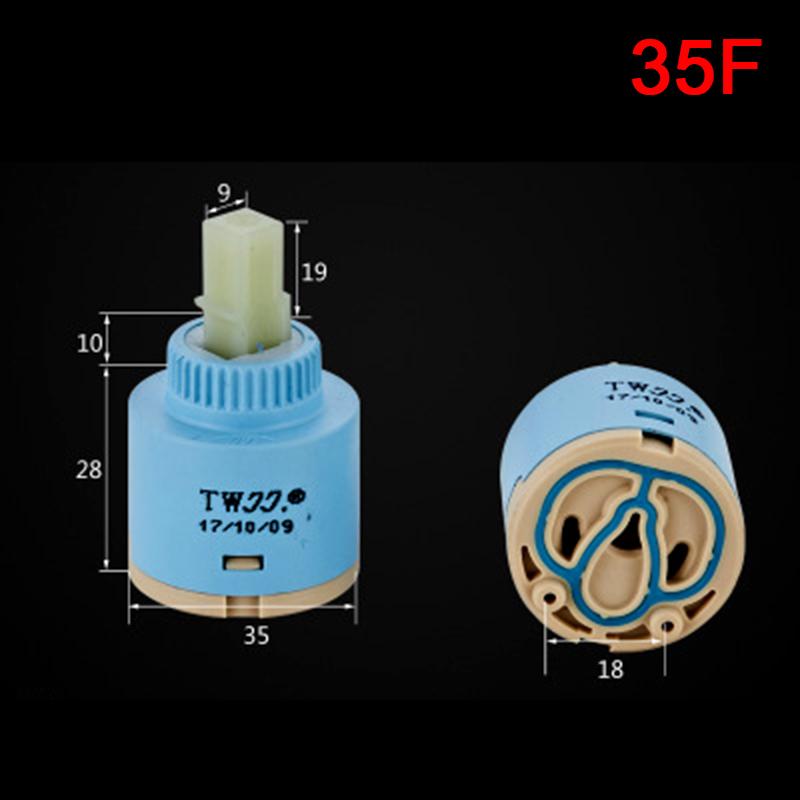 Brass Abs Shower Faucet Column Ceramic Disc Cartridge Mixing Valve Mixer Shower