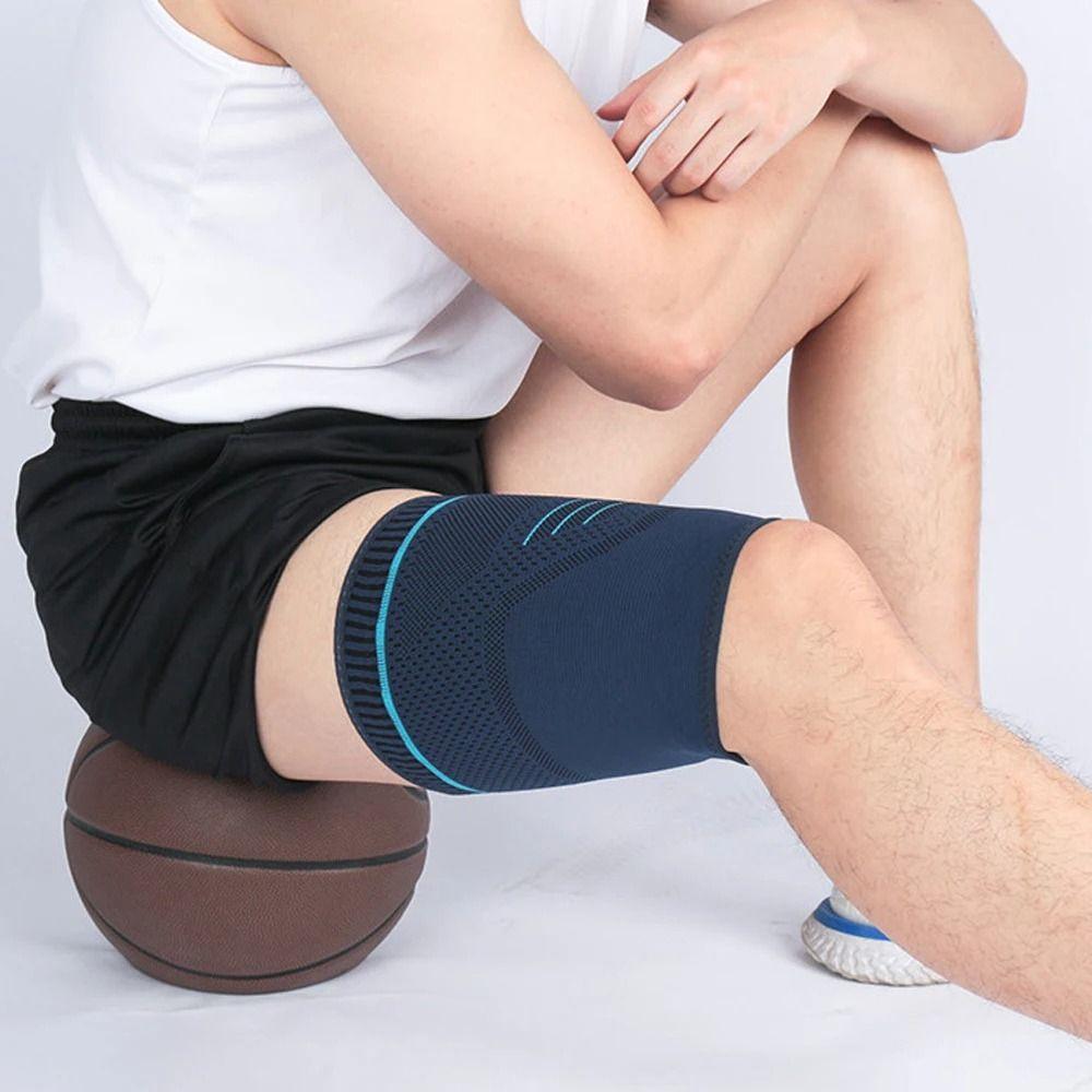 Nylon Thigh Protection Sleeve Compression Bandage Protector Durable Leg Support  Men Women