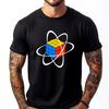 Speed Cubing Puzzle Cube Atom Science Graphic Tee Cotton Mens Shirt EU SIZE Luxury