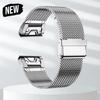 20/22/26mm Quick Fit Strap for Garmin Fenix 8 43 51mm 7X 7 Pro Fenix 6X 6 5X 5Plus Tactix 7 Stainless Steel Band Forerunner 965