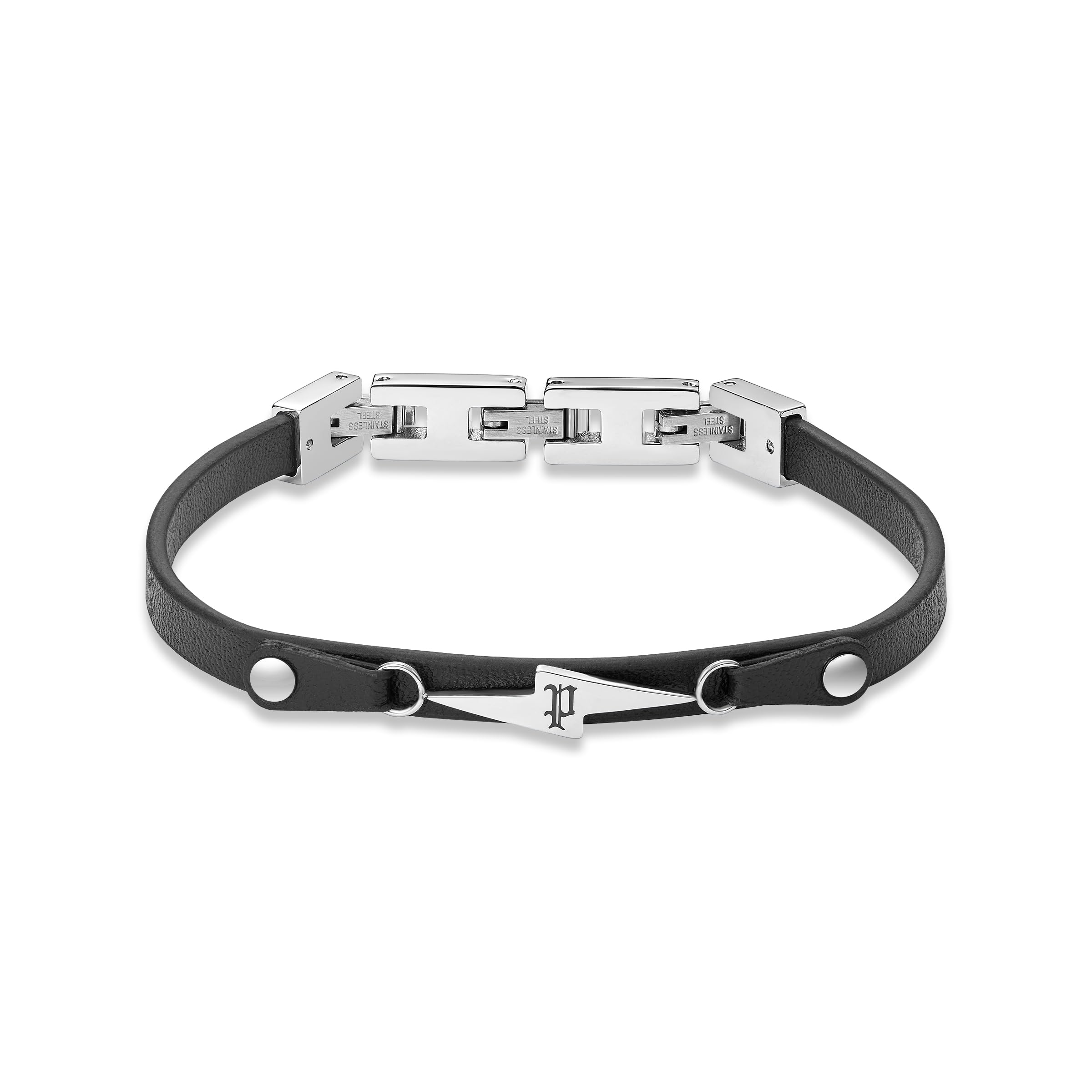 

Police STRIKE Stainless Steel Necklace includes exclusive box and paper bag Men s GB0041102, [Official Import] чорний
