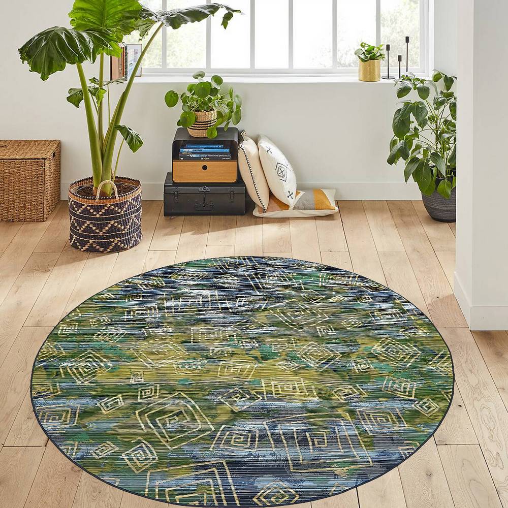 

Mosimoso Home RC1432 Ковер с принтом на подошве в горошек 100x100 cm