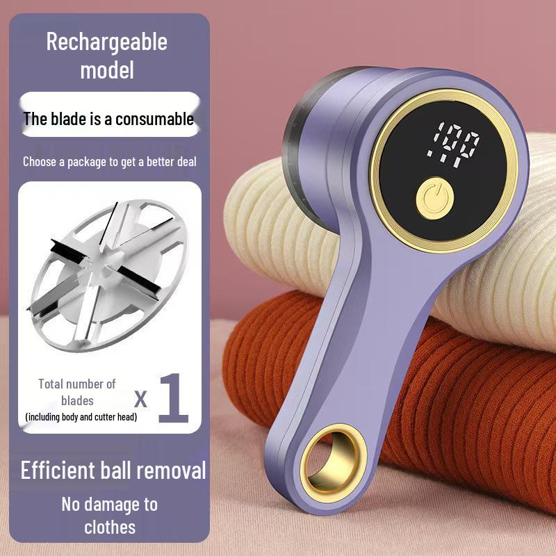 Jin Zheng Rechargeable Digital Lint Remover Shaver for Clothes