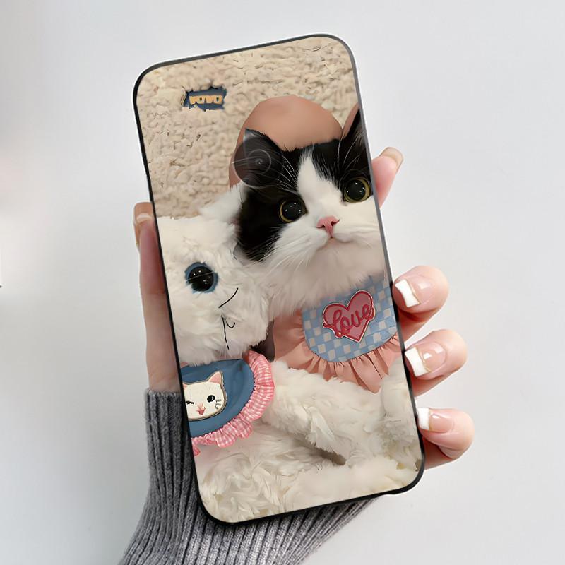 Cute Case For Nokia 110 4G 2023 Fundas Capa Printing Shell Protective Cover Soft Silicone Cartoon Phone Casing Coque