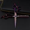 6.0 Inch Purple, Hair Scissors, Hair Scissors, Tooth Scissors, Bangs Scissors, Tooth Scissors, Thin