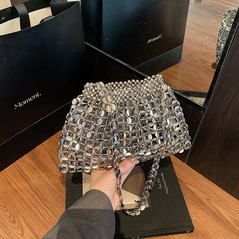 Small Water Bucket Bag With Inner Pocket For Women Street Fashion Trendy Handbag